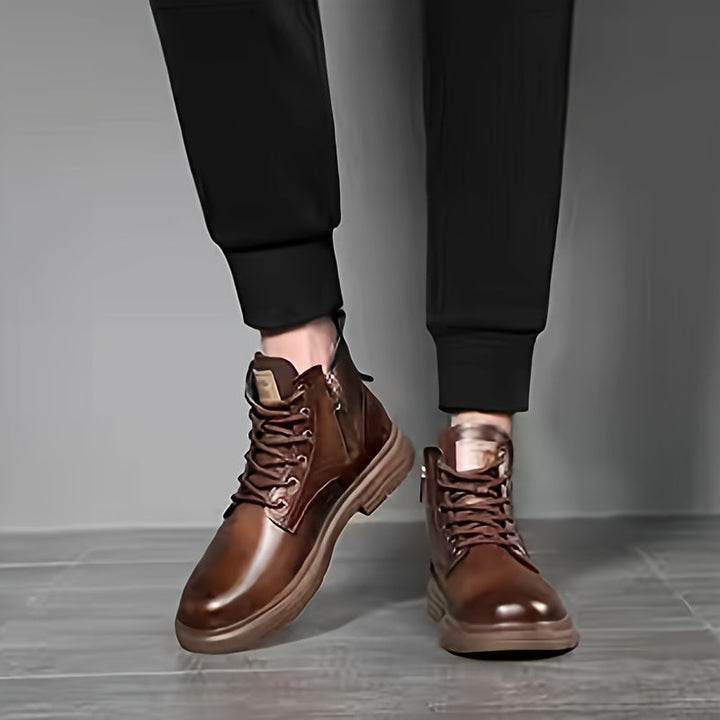 Duncan | Robust High Lace-Up Boots