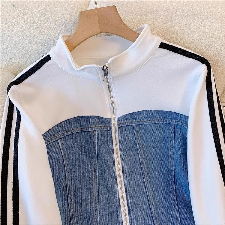 Rose | Women's Set with Zip Jacket and Drawstring