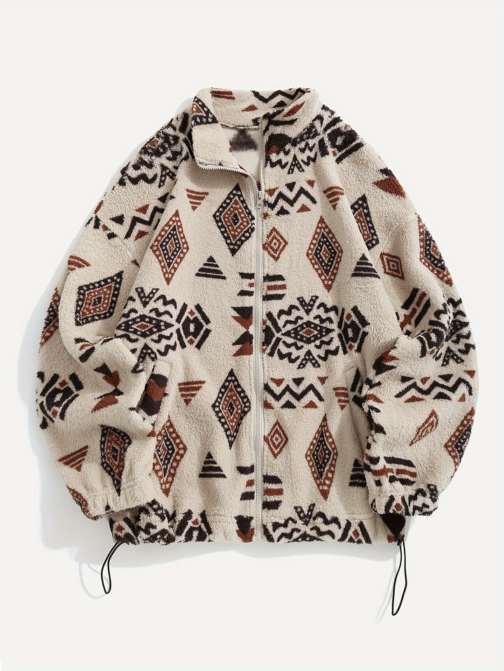 Carmen | Printed Zip-Up Jacket
