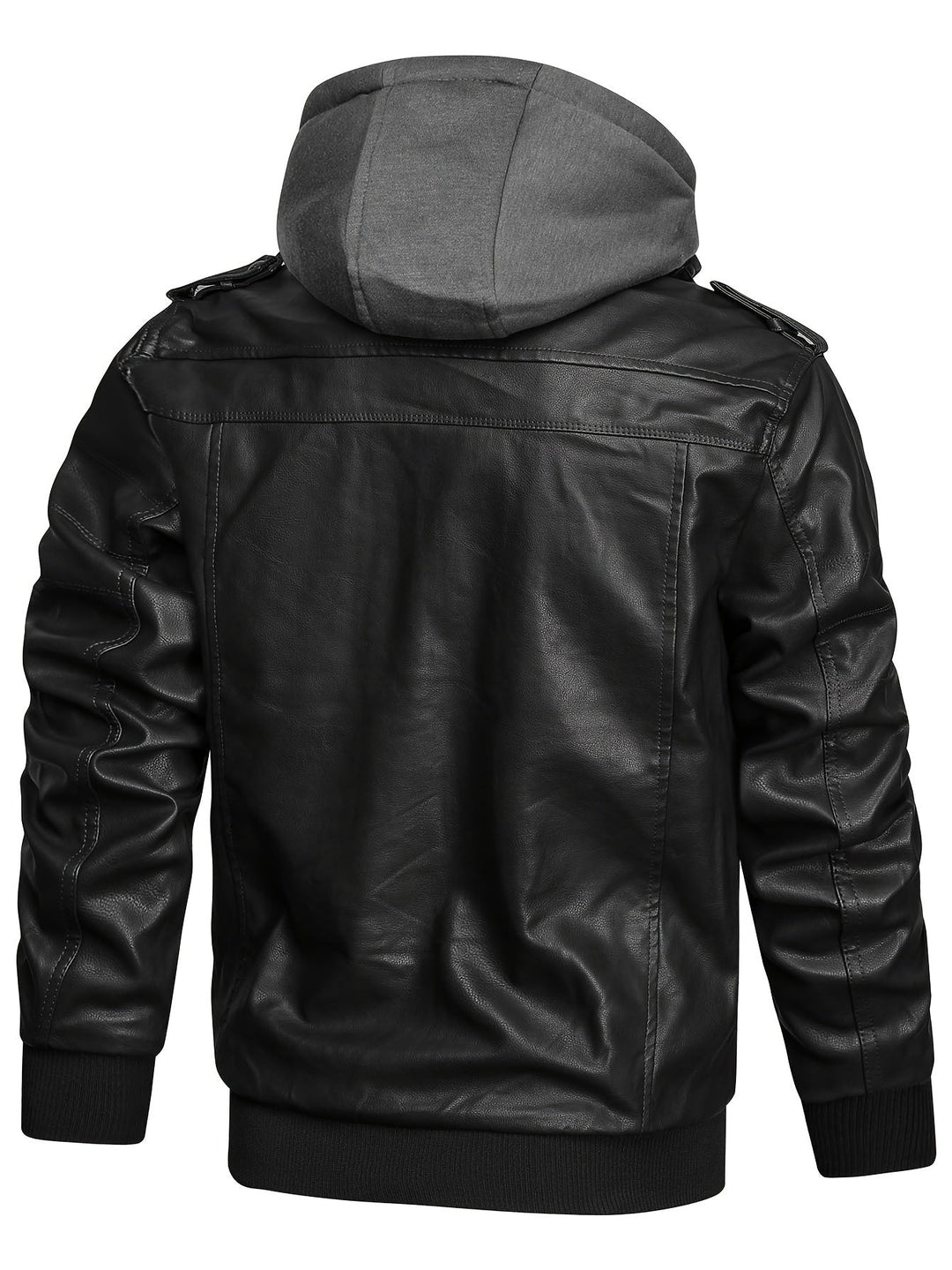 Roderick | Robust Biker Jacket with Hood