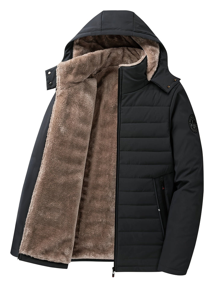 Rhys | Padded Hooded Jacket