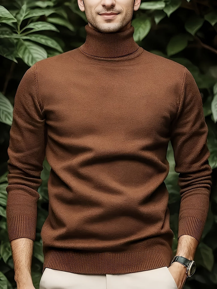 Frederick | Refined High Neck Sweater