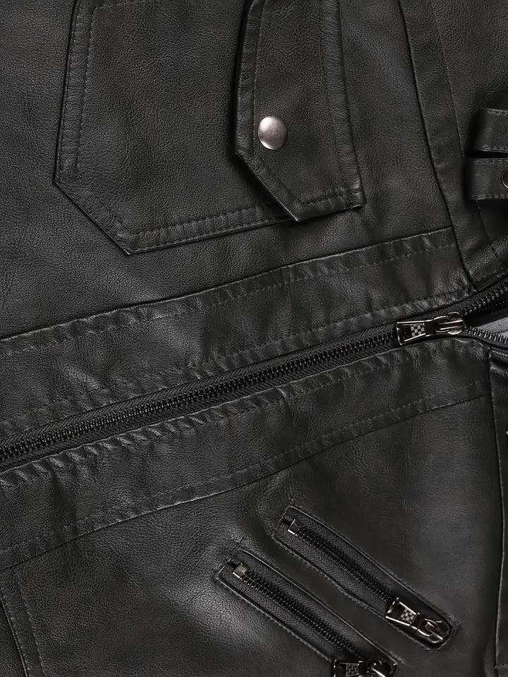 Maddox | Quilted Moto Jacket
