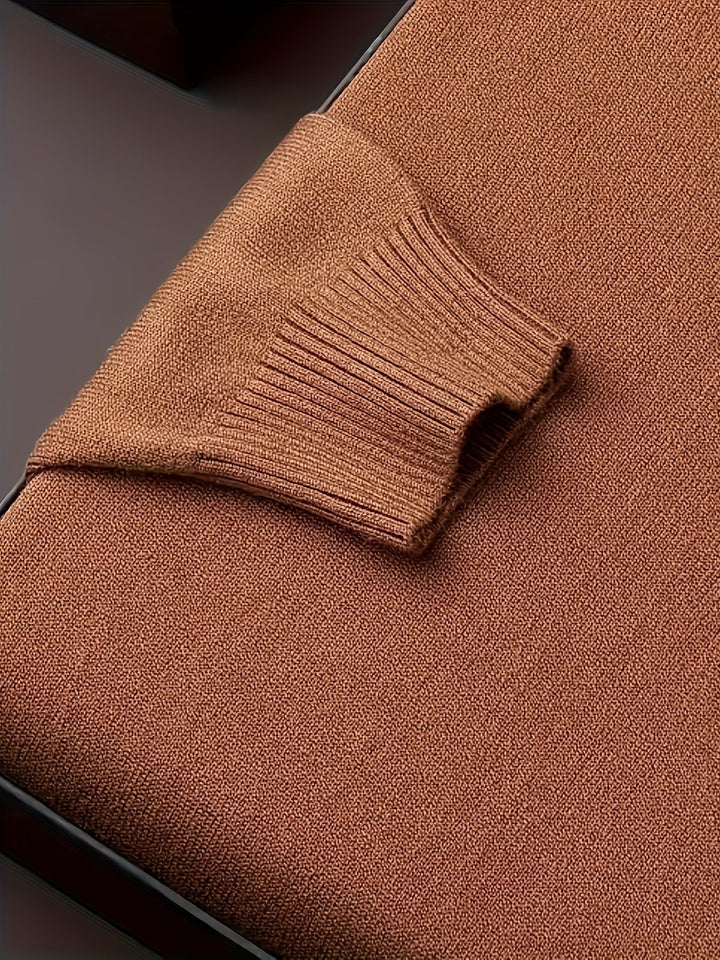Frederick | Refined High Neck Sweater