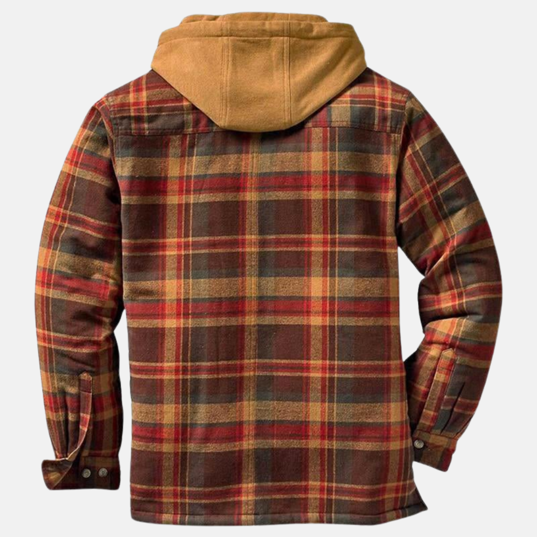 Rhett | Robust Checked Hoodie Jacket