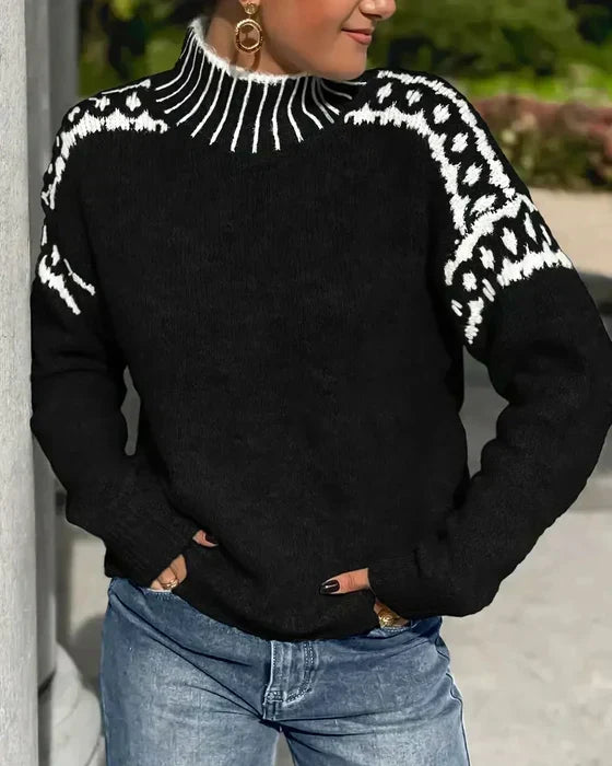 Aurelia | Cozy Printed Sweater