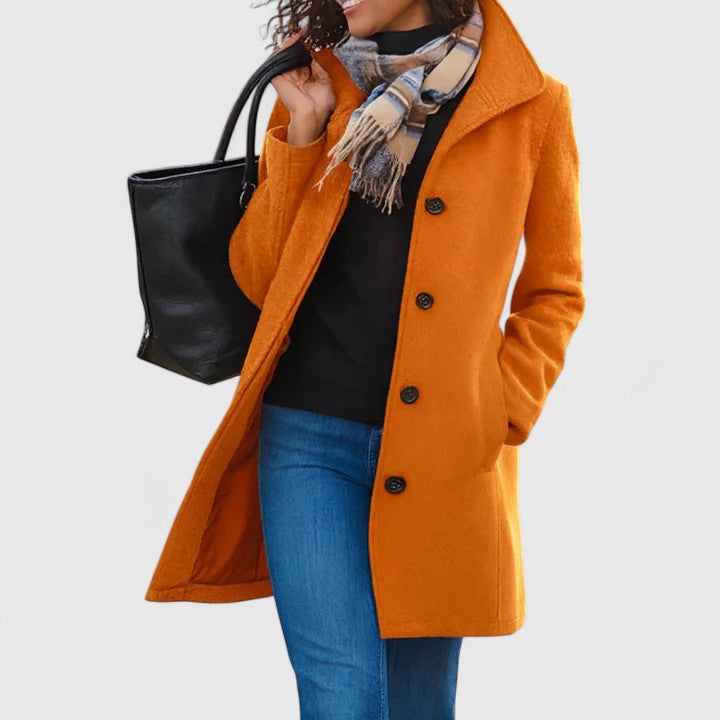 THALIA – TIMELESS SOPHISTICATED PEACOAT
