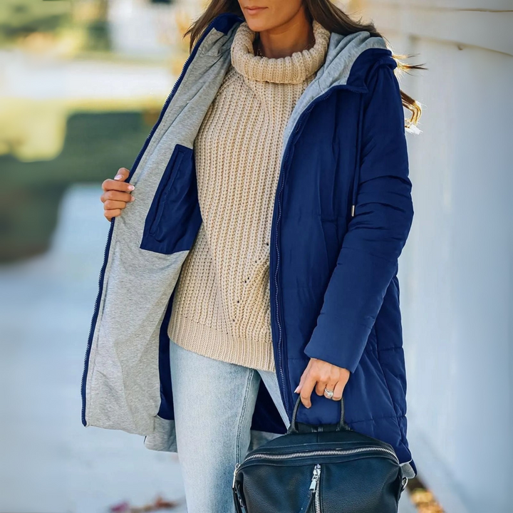 Rae - Casual Hooded Puffer Jacket