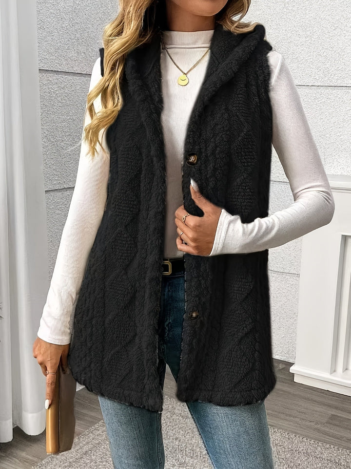 Lorna | Cozy Lined Sleeveless Vest