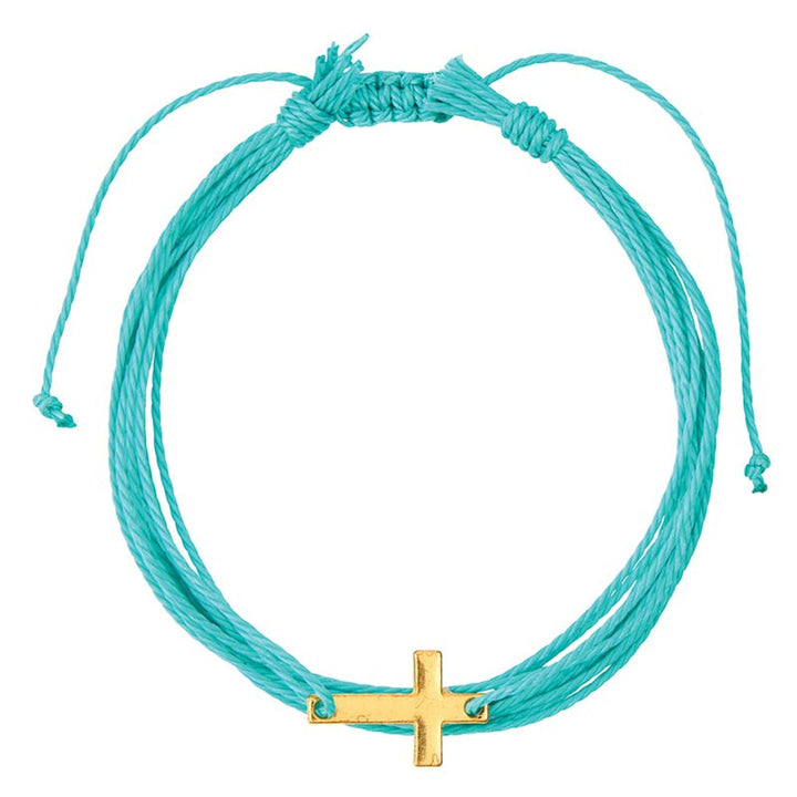 Sarah | Women's Bracelet with Cross and Knots