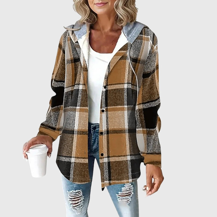 Martina | Women's Mesh Button Closure Jacket