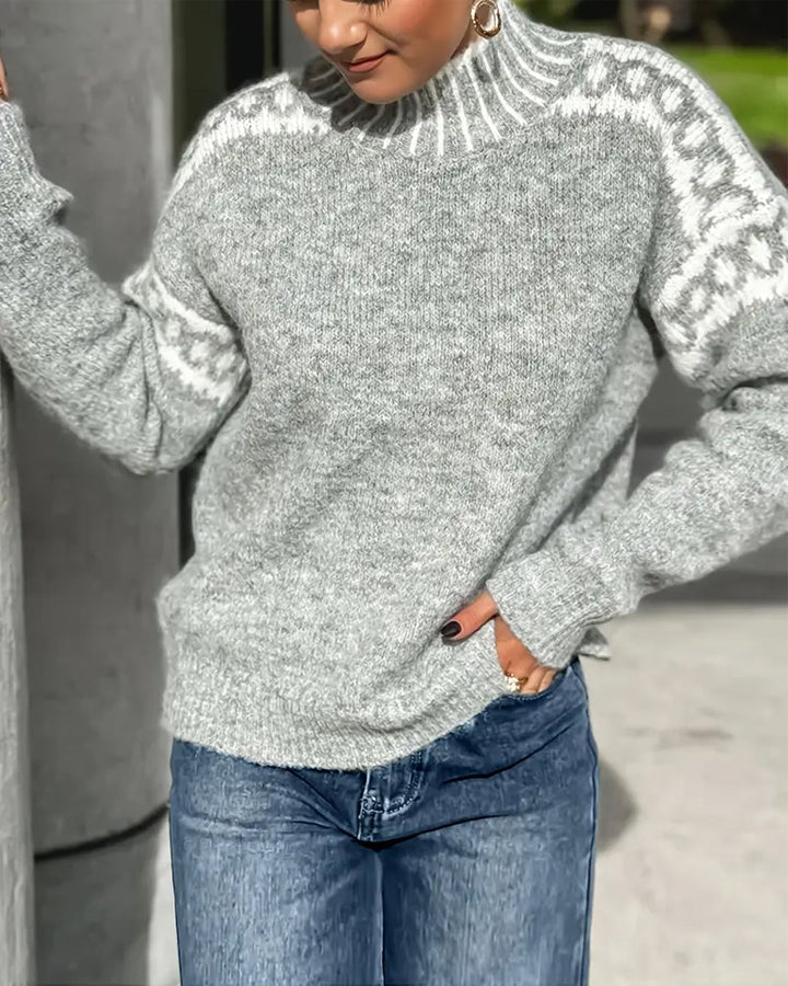 Aurelia | Cozy Printed Sweater