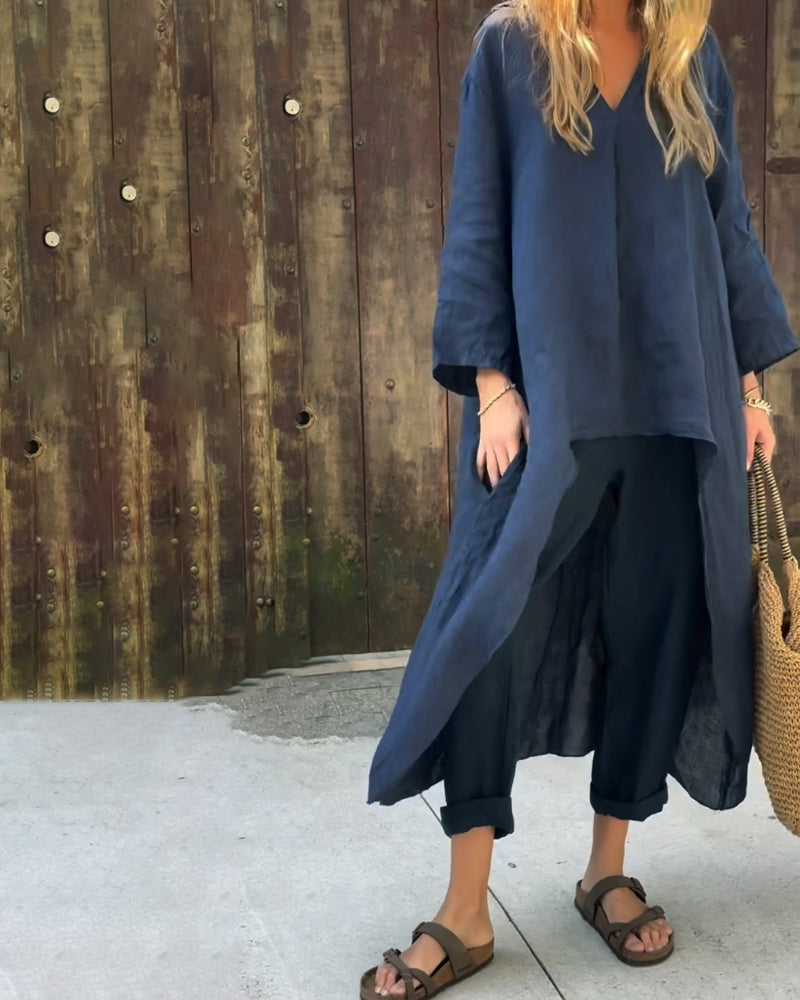 Brielle | Casual Summer Set with Lightweight Top and Matching Bottoms