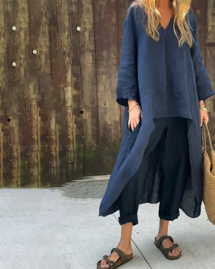 Brielle | Casual Summer Set with Lightweight Top and Matching Bottoms