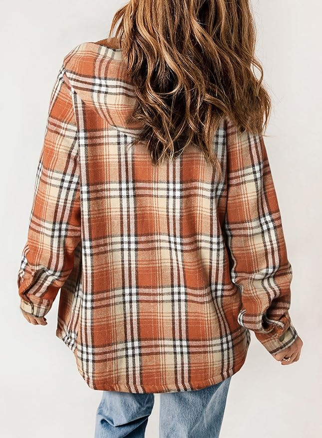 Elvessa | Checked Flannel Jacket