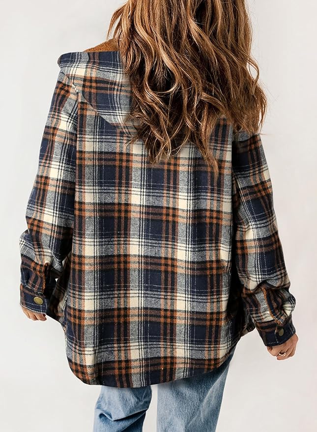Elvessa | Checked Flannel Jacket