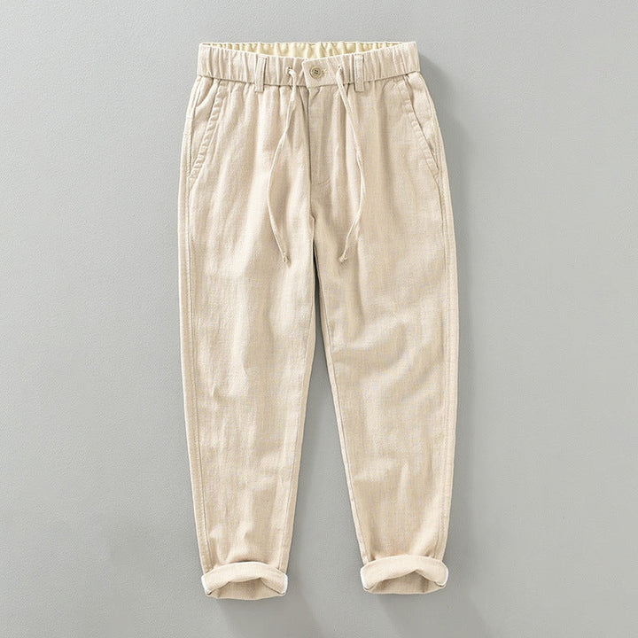 Elliot Linen-Cotton Trousers