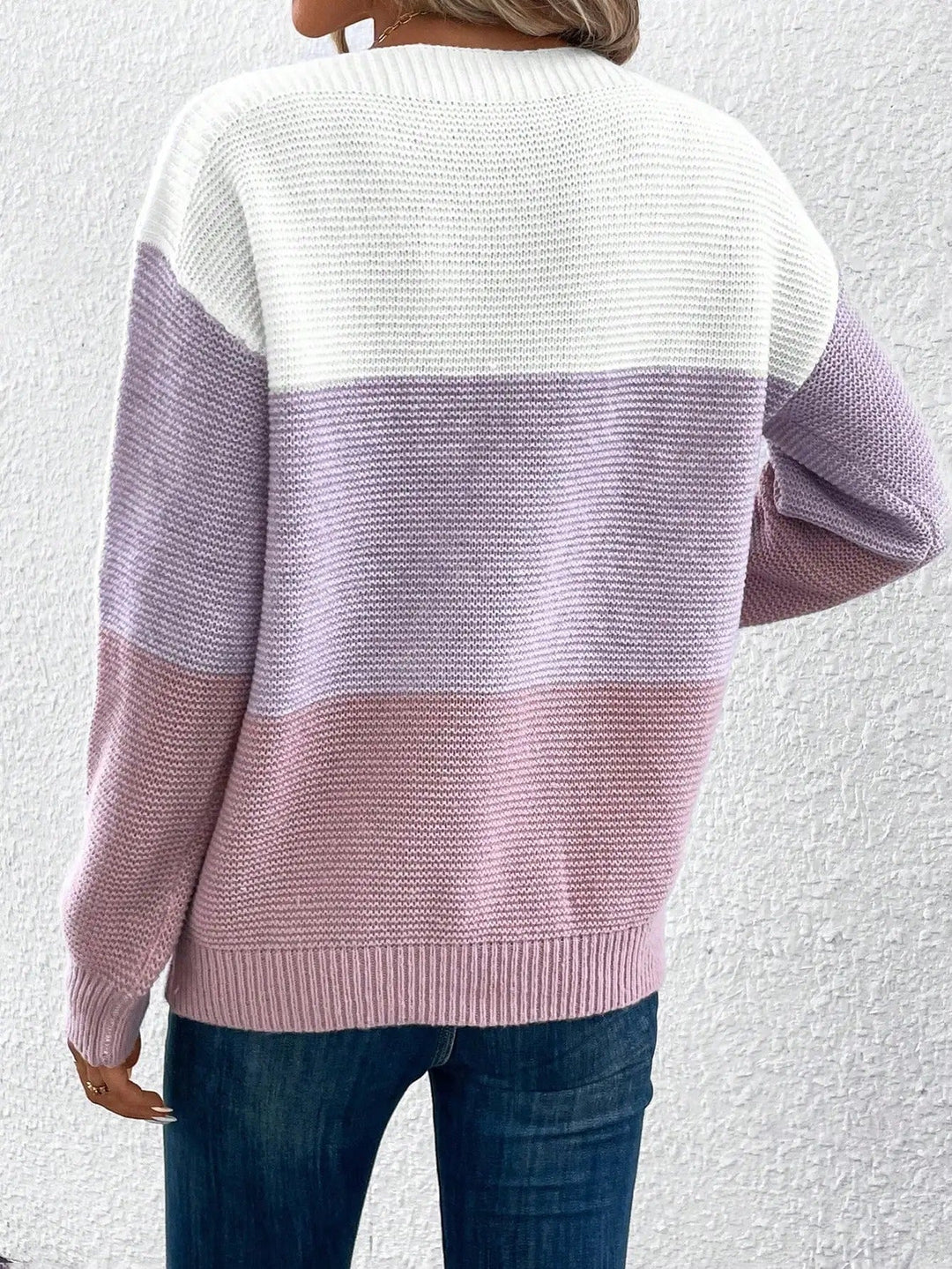 Daphne - Ombre Knitted Sweater