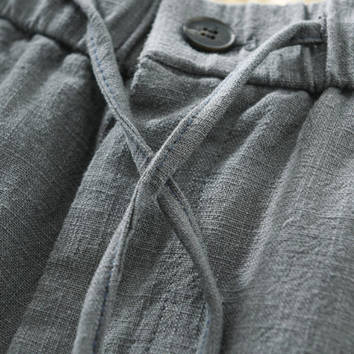 Elliot Linen-Cotton Trousers