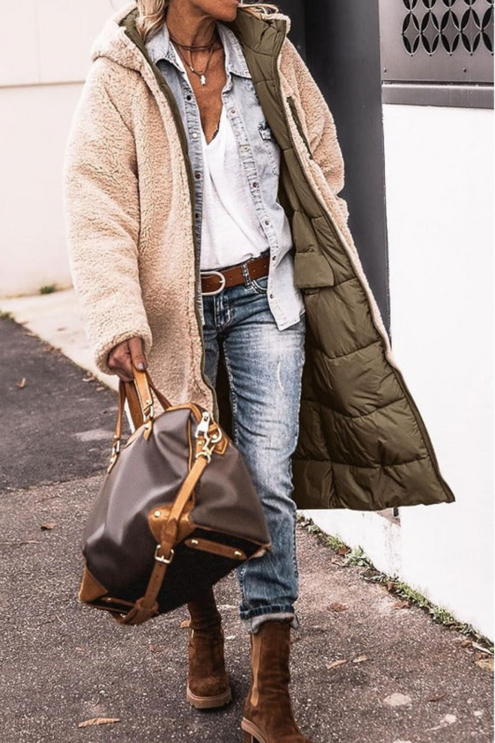 Sasha™ - Premium Elegant Reversible Coat