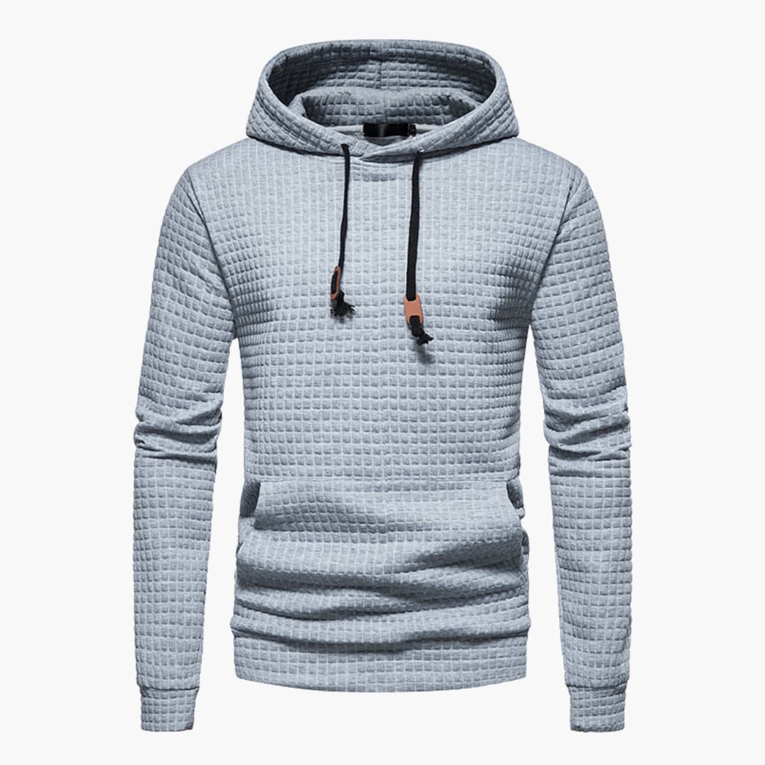 Women's Checked Hoodie with Cozy Hood