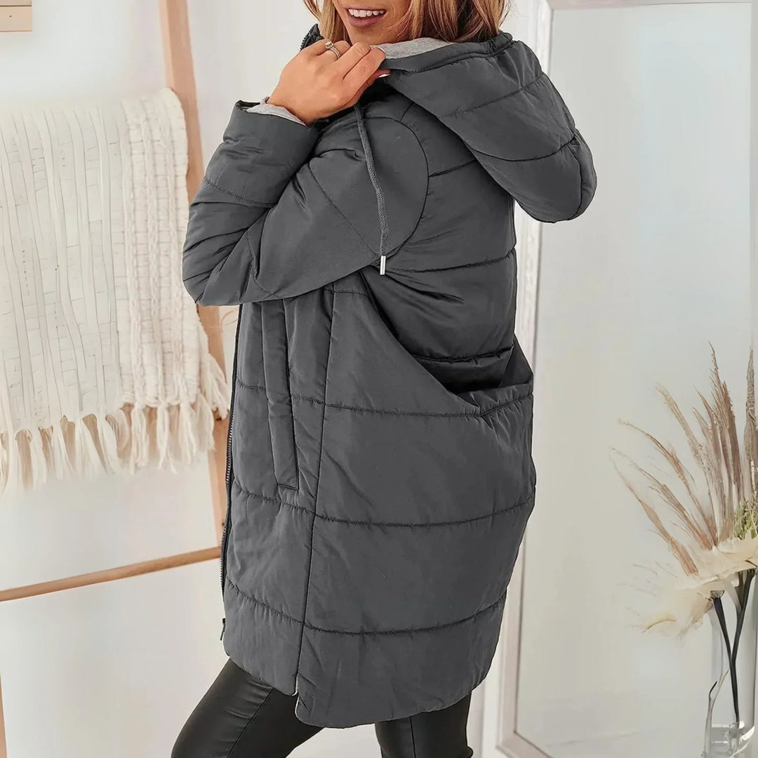 Rae - Casual Hooded Puffer Jacket