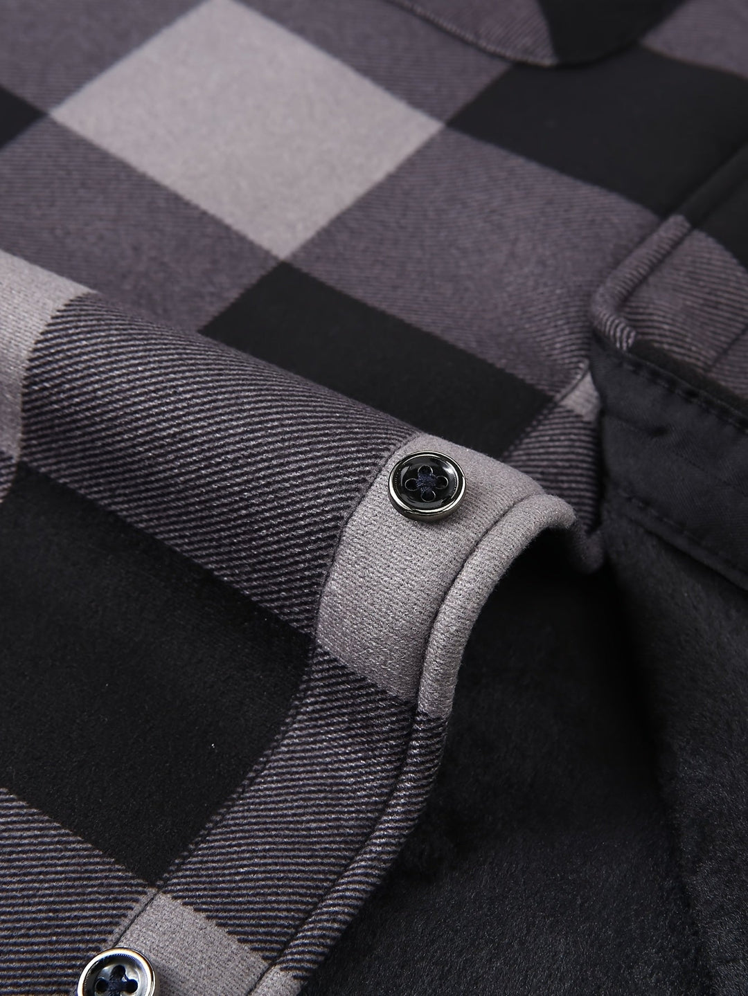 Desmond | Quilted Checkered Shirt Jacket