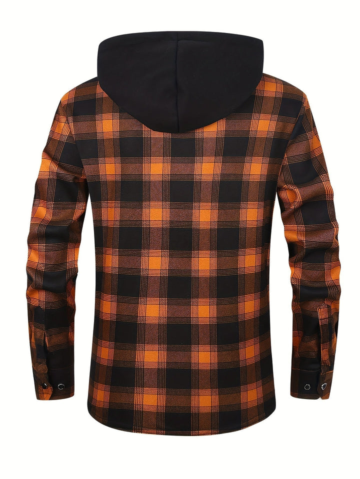 Desmond | Quilted Checkered Shirt Jacket