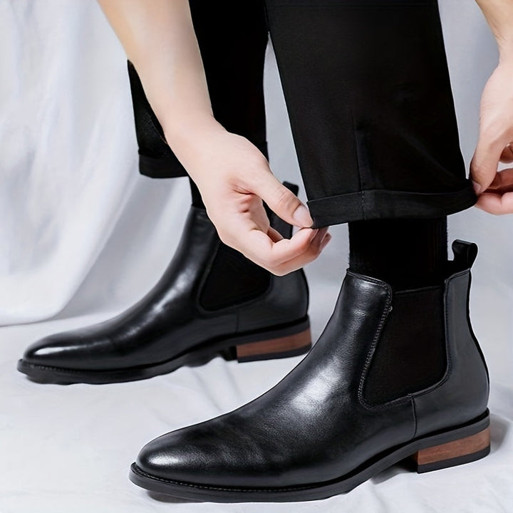 Ashford | Refined Pointed Chelsea Boots