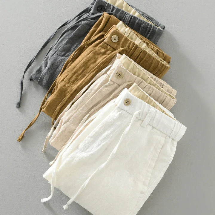 Elliot Linen-Cotton Trousers
