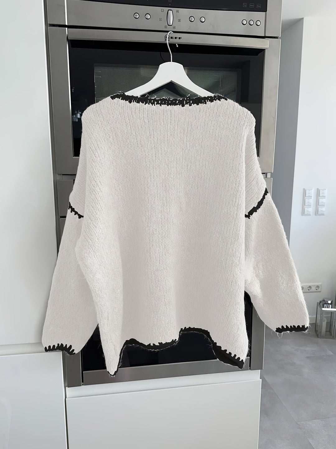 Willa | Women's Sweater with Crewneck and Ribbed Cuffs