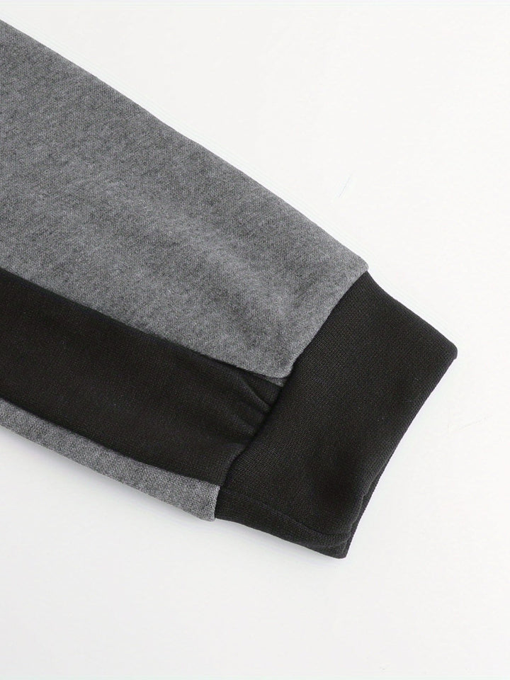 Bryce | Color Block Zip Hoodie Jacket