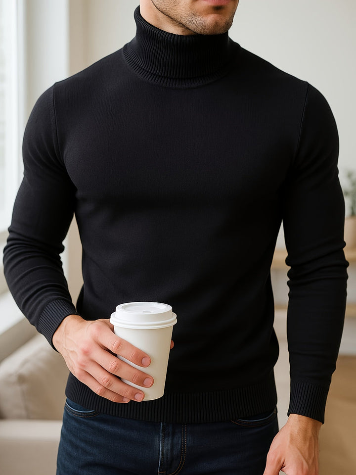 Frederick | Refined High Neck Sweater