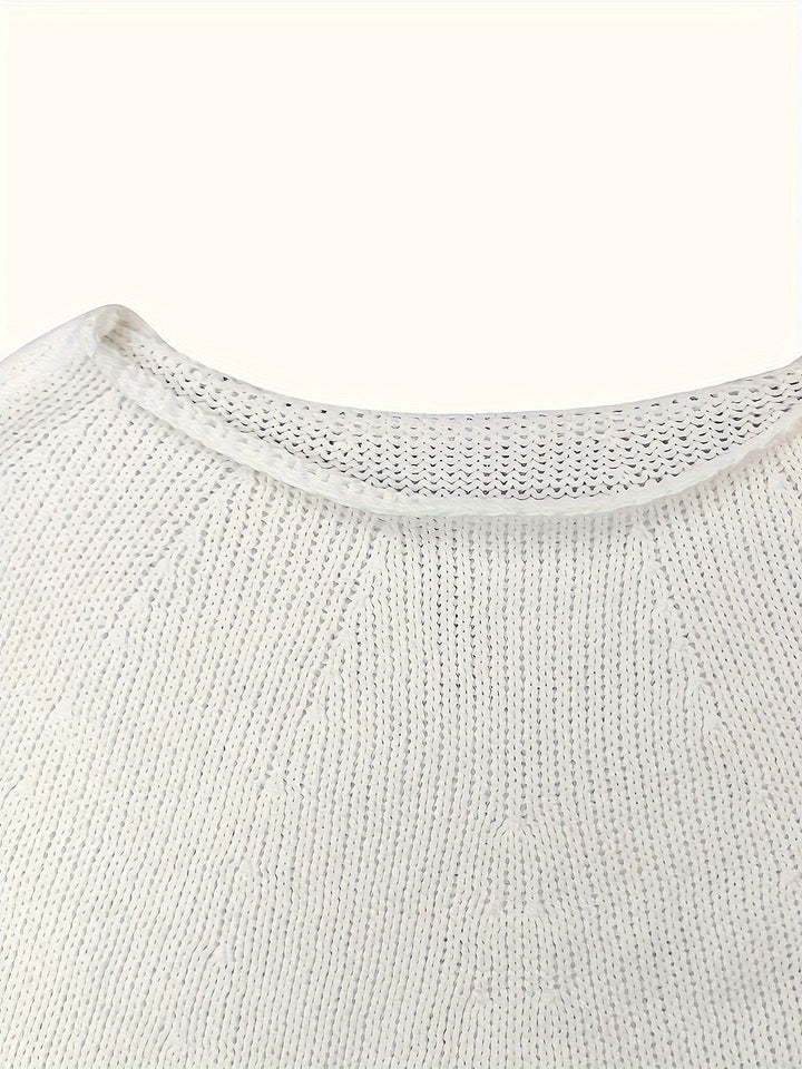 Natalie | Elegant Batwing Knit Sweater