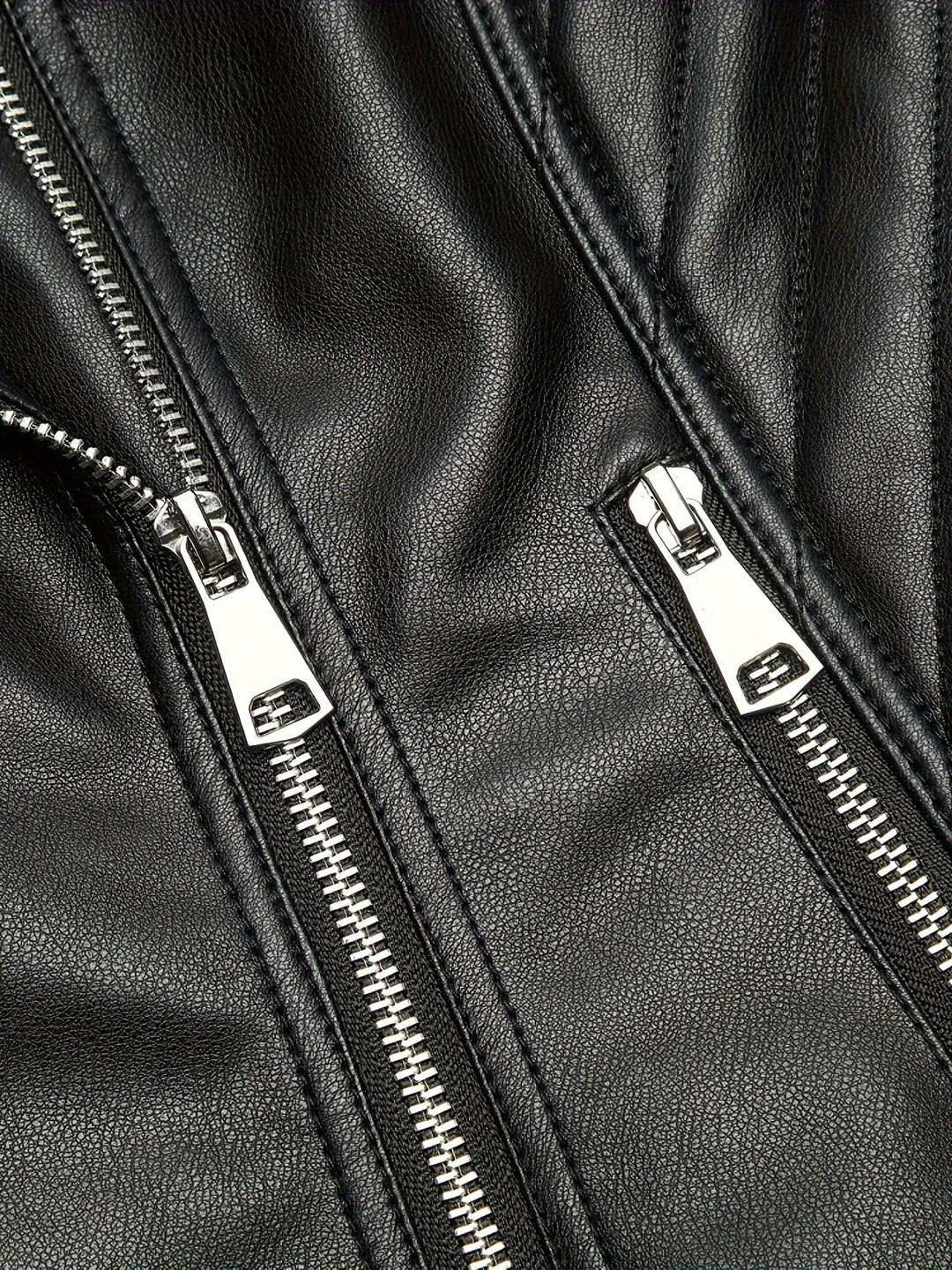 Mabel | Structured Zip-Front Moto Jacket