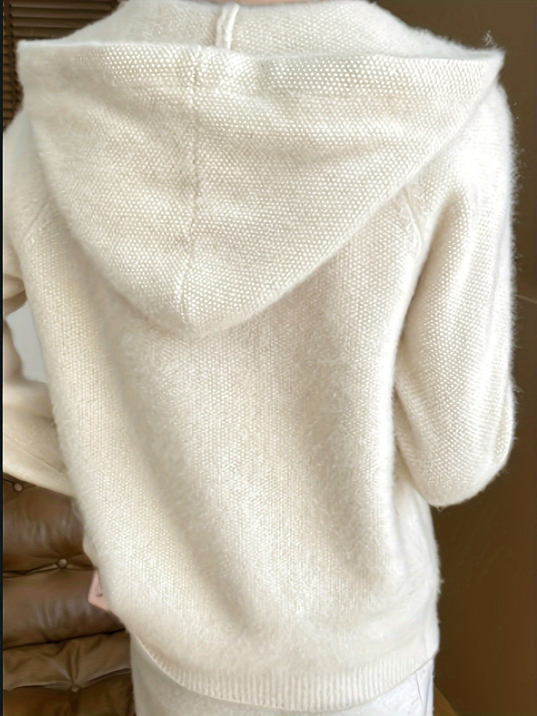Bianca | Hoodie Cardigan with Zipper