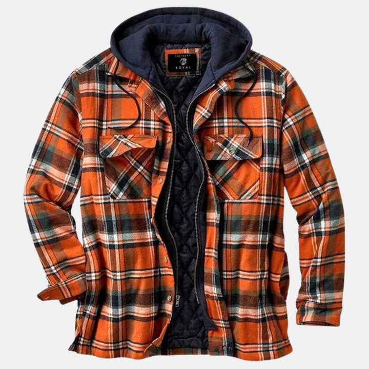 Rhett | Robust Checked Hoodie Jacket