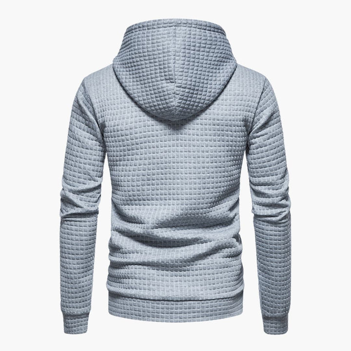 Women's Checked Hoodie with Cozy Hood