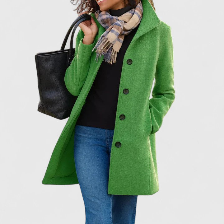 THALIA – TIMELESS SOPHISTICATED PEACOAT
