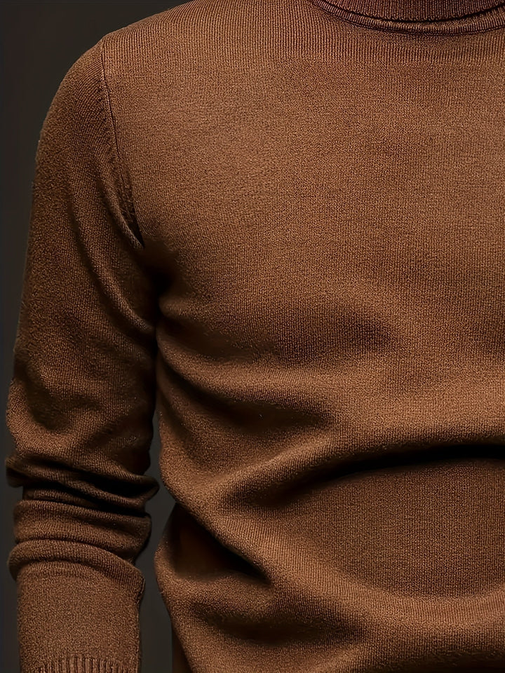 Frederick | Refined High Neck Sweater