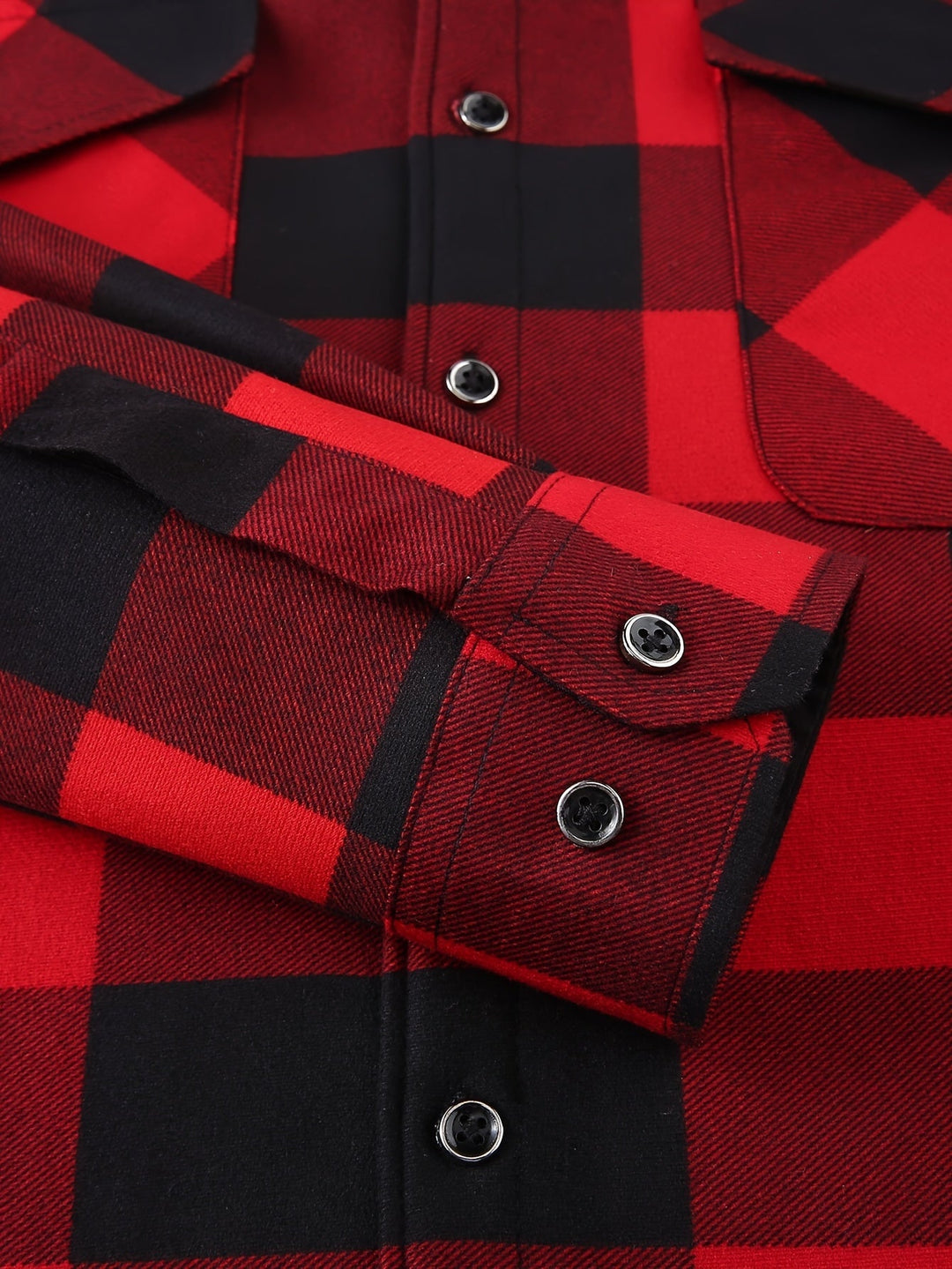 Desmond | Quilted Checkered Shirt Jacket