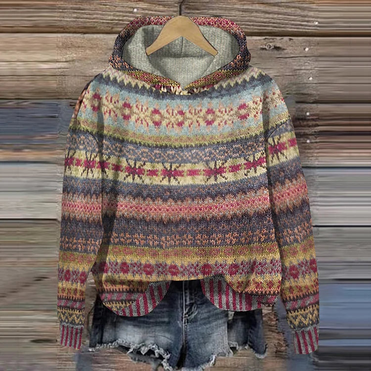 Anja - Cozy Ethno Sweater