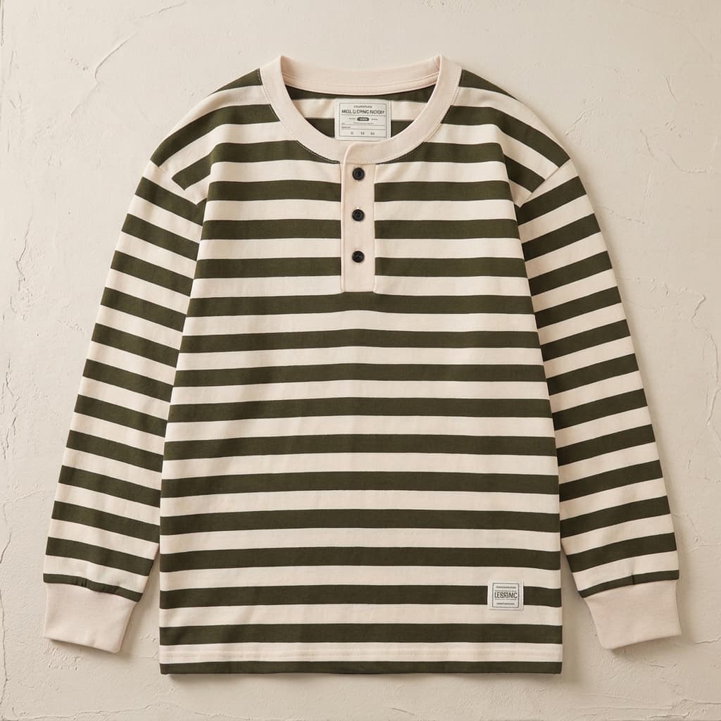 Maritime Cotton Long-Sleeve Shirt