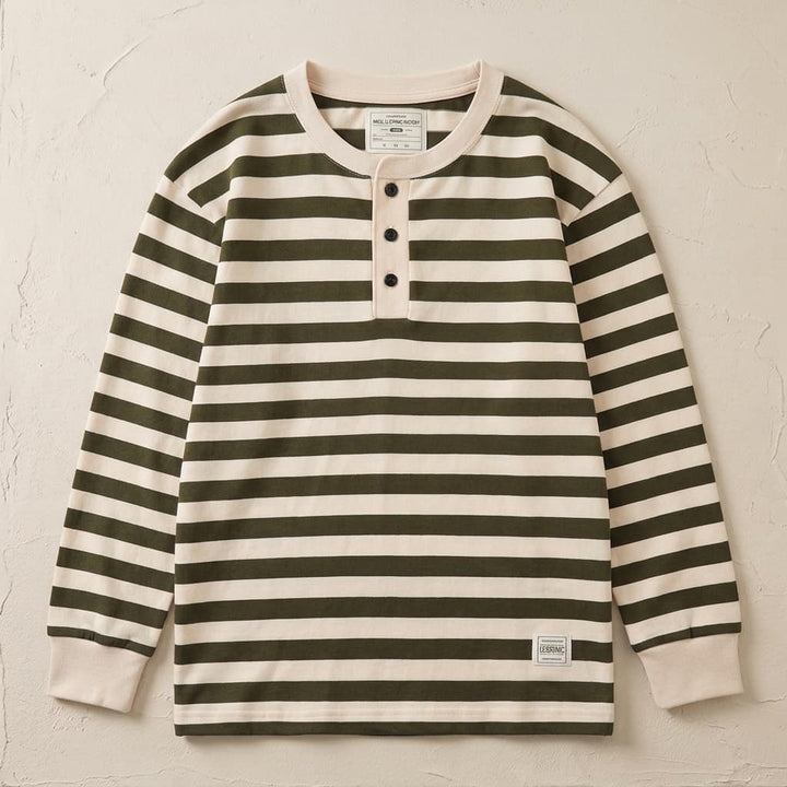 Maritime Cotton Long-Sleeve Shirt
