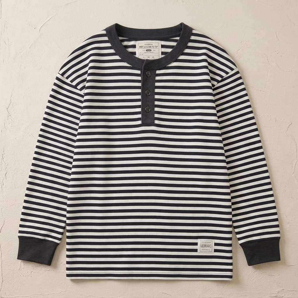Maritime Cotton Long-Sleeve Shirt