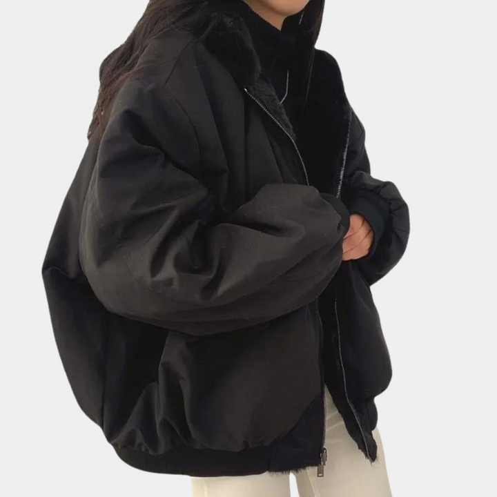 Caitlin | Women's Winter Coat with Hood and Pockets