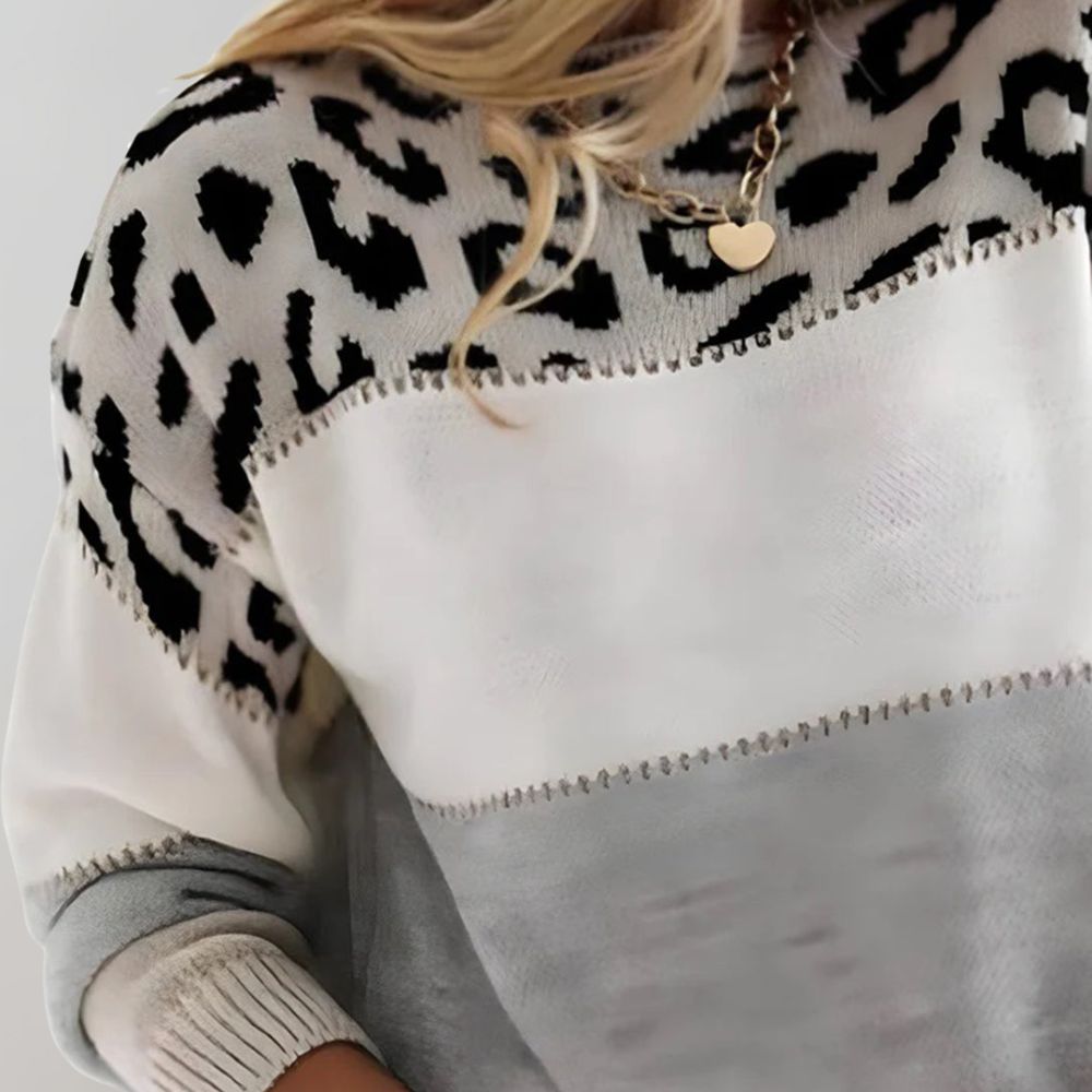 Cherry - Trendy, stylish knitted sweater