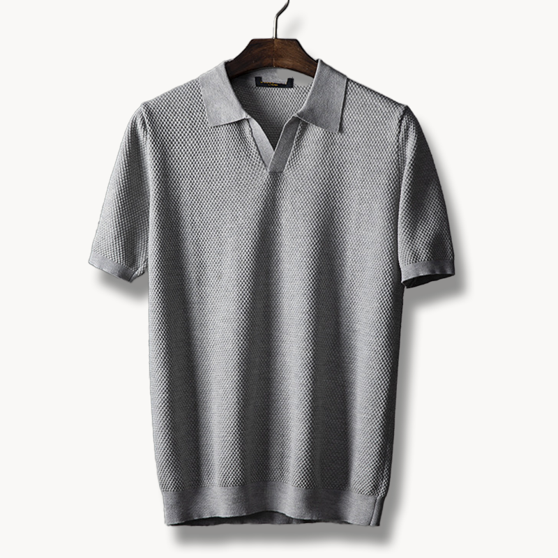 Emilio Luxe Peruvian Cotton Polo Shirt