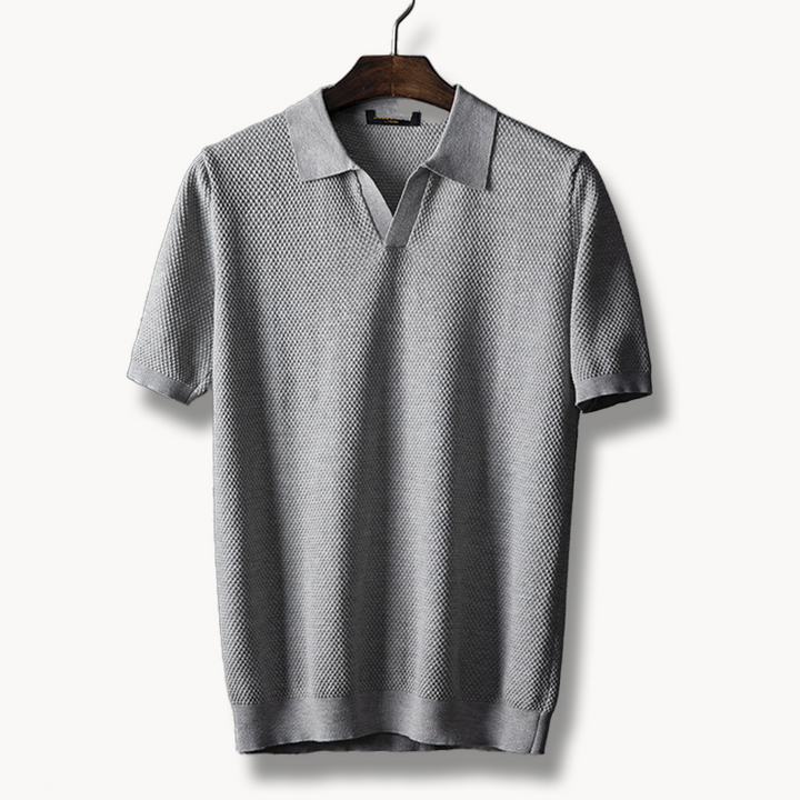 Emilio Luxe Peruvian Cotton Polo Shirt