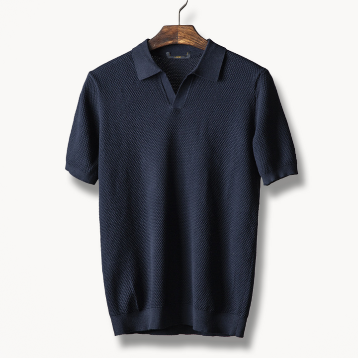 Emilio Luxe Peruvian Cotton Polo Shirt